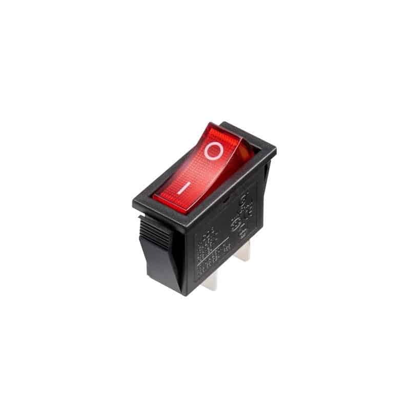 KCD3-101-2P-KR On Off On 12v Rocker Switch