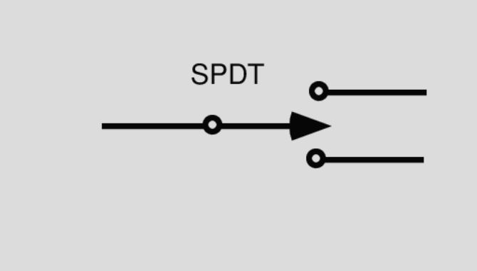 Single Pole Double Throw Switch Symbols